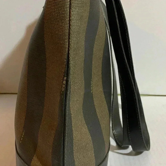 Fendi vintage pequin color block shoulder bag - Picture 5 of 15